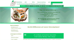 Desktop Screenshot of hausverwaltung-wohlleben.de